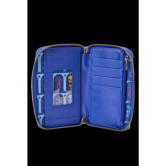 NWT Loungefly Disney Hercules Mount Olympus Golden Gates Zip Around Wallet - Picture 3 of 3